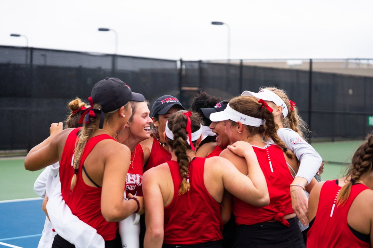 DBU_Tennis's tweet photo. On to the next🥳
#LSCConference | #DBUTennis https://t.co/DZKZZTVGwv