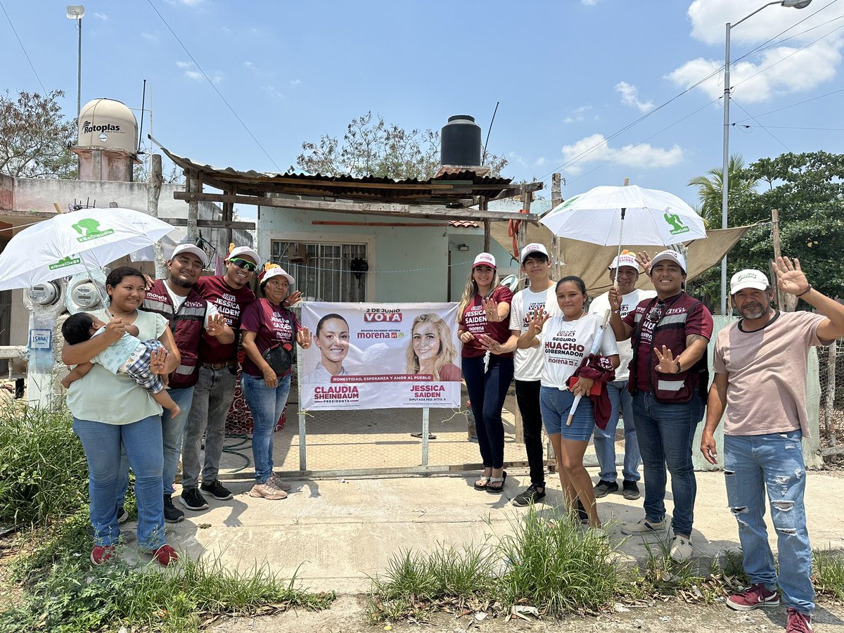 JessiSaiden's tweet photo. Continuamos visitando a nuestra gente bonita de #Kanasin ♥️🫶🏻✅ #Jessitudiputadafederal #Distrito6federal #Yucatán https://t.co/bh8qrpndSf