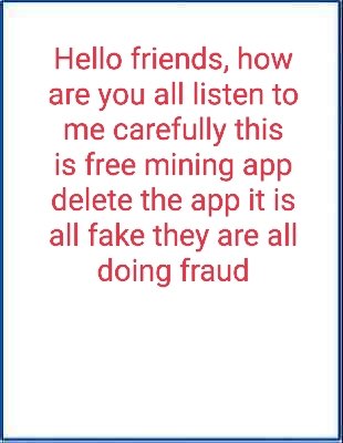 Varning all free mining app fraud big frod OGC and HI network