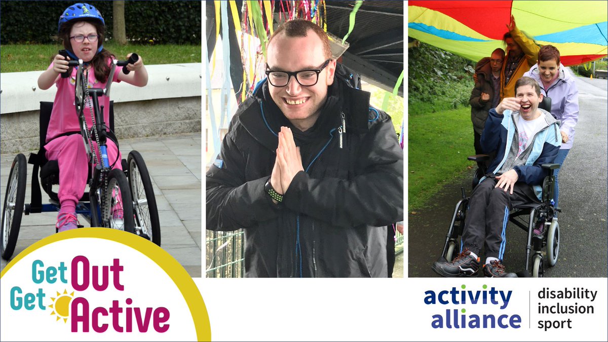 Our @GetActiveGOGA programme to breaks down the barriers surrounding activity and inclusivity by using #TheGOGAWay. It shows activity in a different light and closes the gap between disabled and non-disabled people's participation. Find how here: getoutgetactive.co.uk/resources/lear…