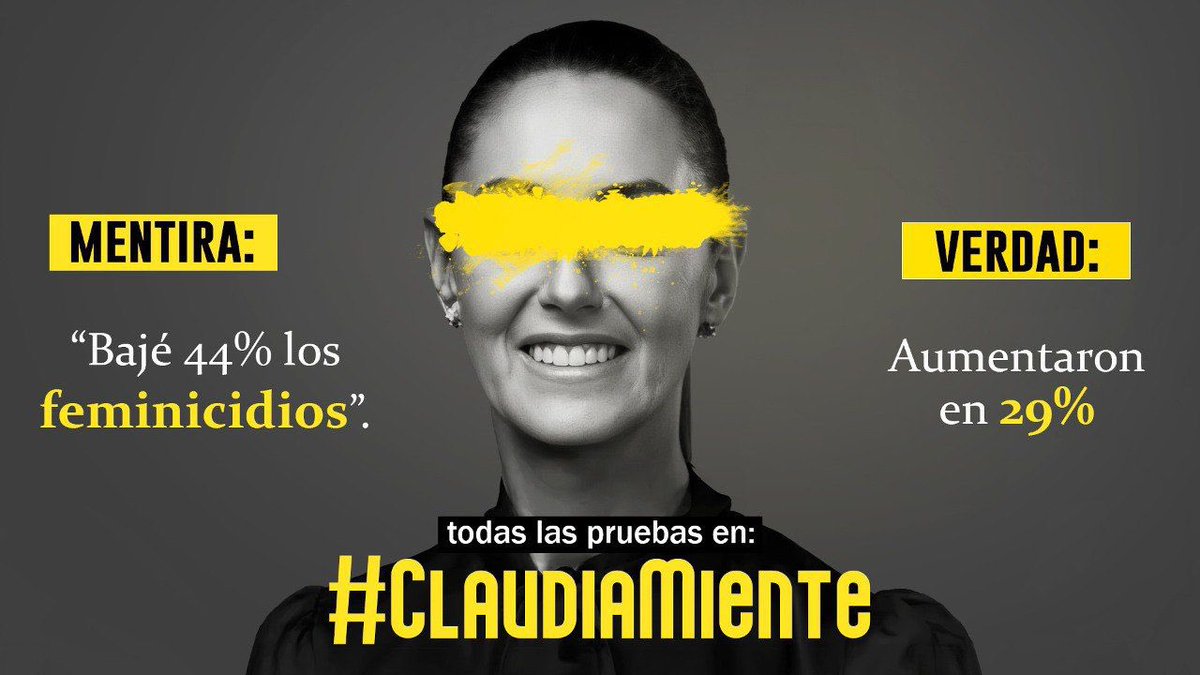 #ClaudiaMiente dijo que feminicidio que se cometía era feminicidio que se resolvía ¿en serio?