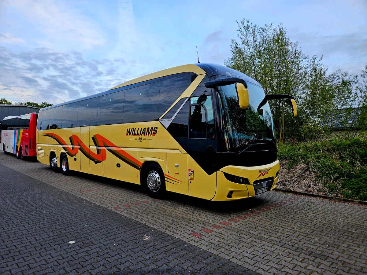 Ania and Mariusz have just made it to Germany in our 61 seater executive coach

#teamwilliams #coachhire #coachhirewales #teamworkmakesthedreamwork #williamscoaches 

williams-coaches.co.uk