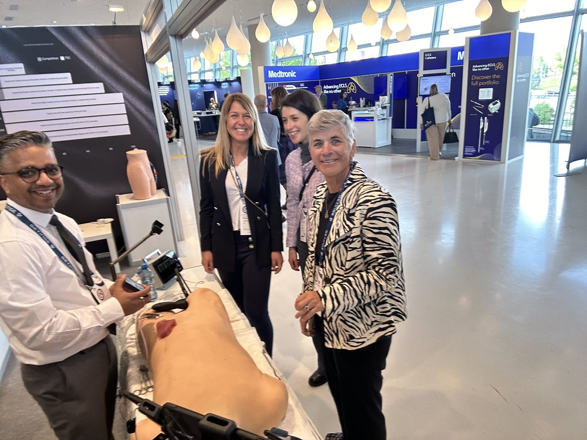 EcmoAdvisors's tweet photo. Day 1 #EuroELSO2024 on the books! Checking out the beautiful architecture in Krakow and some amazing new #ecmo simulator technology. https://t.co/pVjO9cr9jT