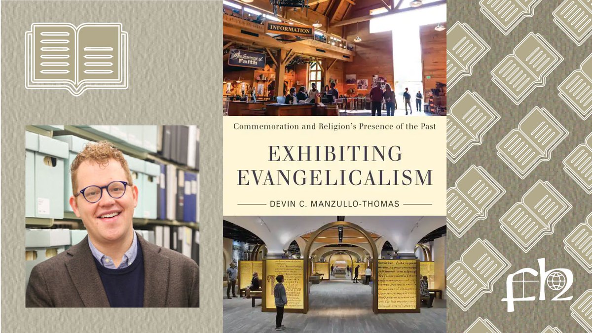ICYMI, our conversation with <a href="/devinmzt/">Devin Manzullo-Thomas</a> about his book, Exhibiting Evangelicalism, is now available on our podcast.

Listen here:
faithandhistory.buzzsprout.com/1516810/149562…