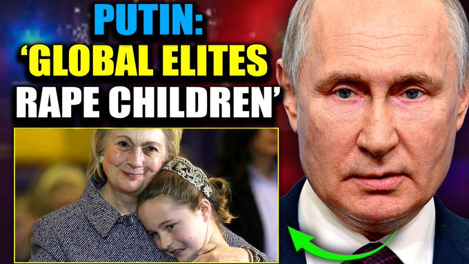 🚨💥Vladimir Putin: Muchos líderes políticos occidentales sufren un tipo de locura que no puede tratarse, según el presidente ruso, quien reveló que la Élite Global se involucra en vicios como la PEDOFILILA y el canibalismo 😳 El mundo está gobernado por pedófilos... por eso lo…