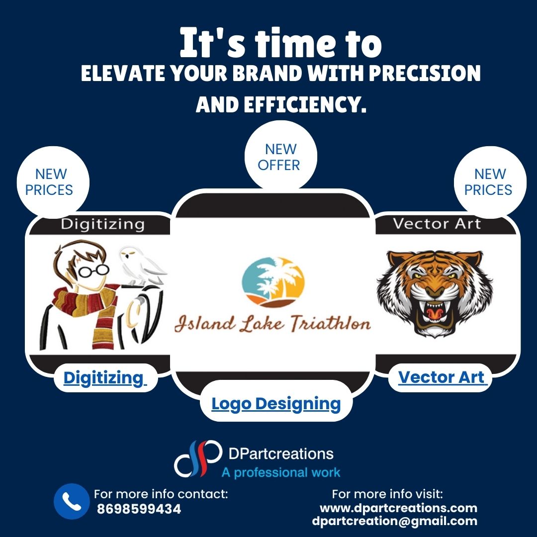 Introducing #dpartcreation Services, where creativity knows no bounds! Dive into a world where imagination takes flight, fueled by our expertise in  #LogoDesign, #ClippingPath, and #EmbroideryDigitizing #vectorconversion. Witness your concepts come alive with unrivaled excellence