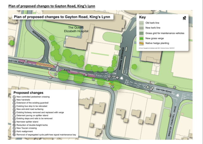 KLWNBikeUsers's tweet photo. @activetraveleng We're a bit worried that opportunities for cycling are being missed and walking is being actively harmed by these planned road changes near a local hospital. Who at ATE should we tell about this? https://t.co/vO1HqcbU9G https://t.co/7pu4dxdl8u