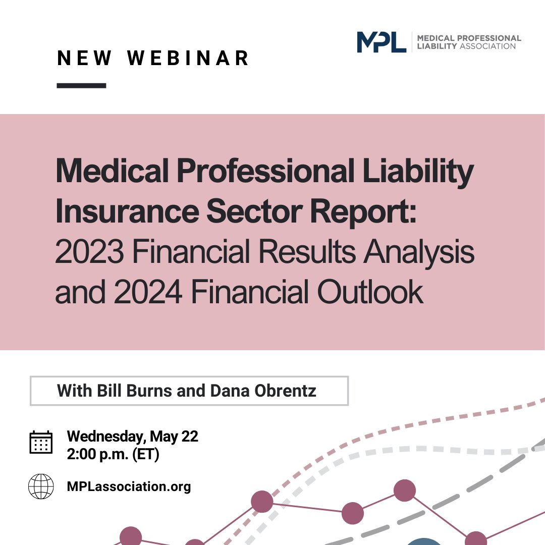 Mark your calendar for a new MPL Association webinar! Join Bill Burns at the MPL Association, and Dana Obrentz at @GuyCarpenter on May 22 to hear insights on the MPL industry’s 2023 financial performance and what to watch for in 2024. Register today: bit.ly/4bcEZKm
