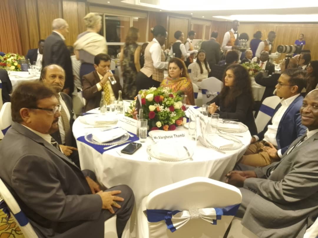 Deputy Vice Chancellor & Administration Prof Kamba is representing the University at Kampala Serena Hotel for corporate dinner of the AKSA Group that is partnering with @BusitemaUni to build a university teaching hospital, as well as a state of the art Trauma Hospital at Budaka.