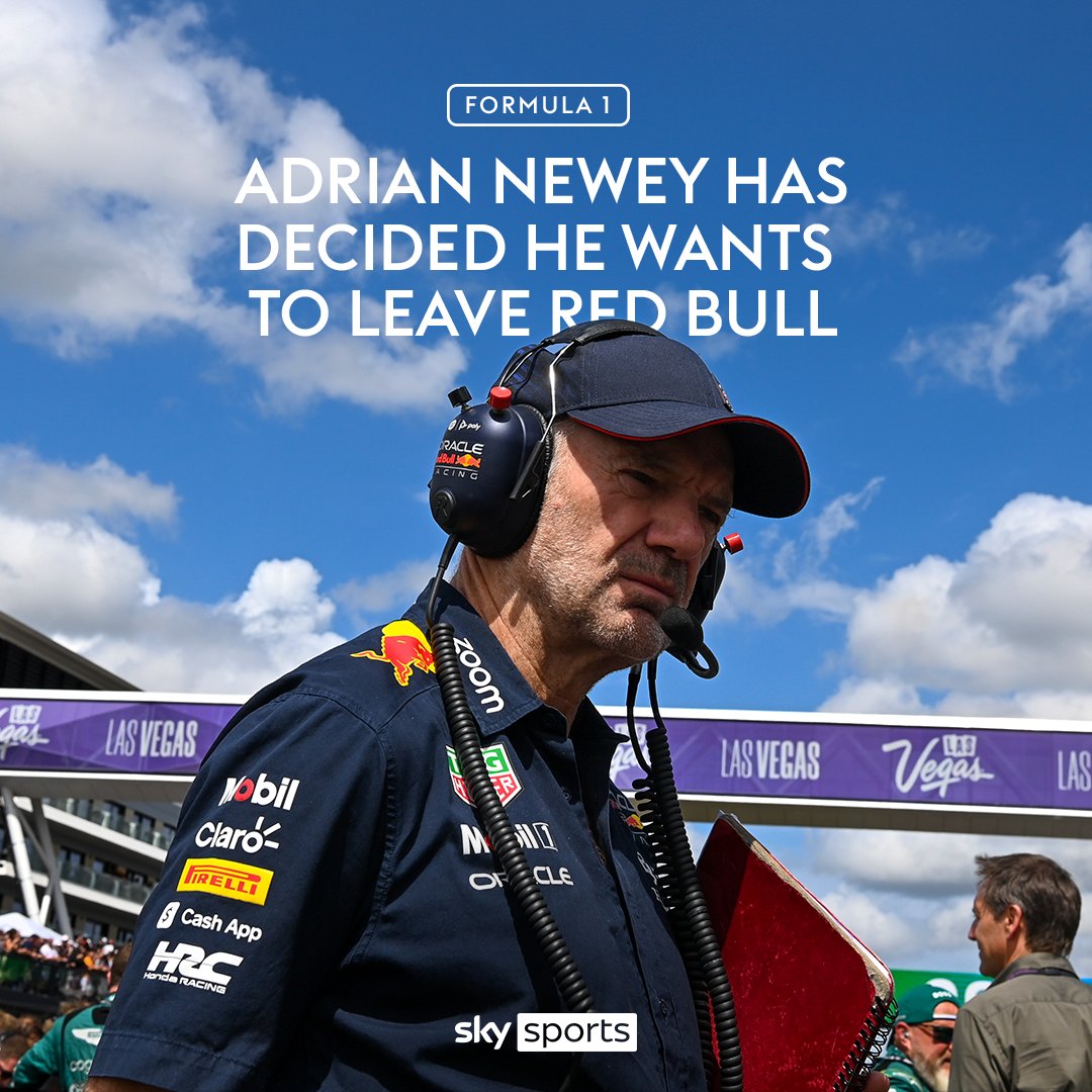 Sky Sports News understands from senior figures within the sport that Newey has informally communicated to senior colleagues his wish to cut his near two-decade ties at the team 🏎😮