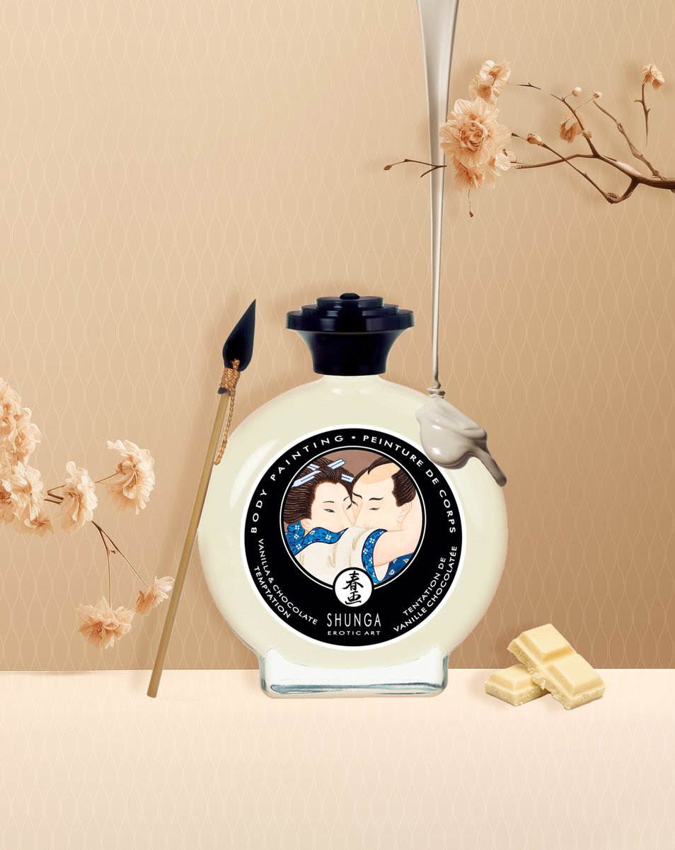 ShungaEroticArt's tweet photo. Unleash your creative side with our white chocolate BODY PAINT, perfect for a night of exploration and artistic expression with your partner.
Let your imagination run wild 🍫🎨❤️
#BodyPaintFun #CreativeNights #RomanticArt
#SensualMoments #CoupleDesires #ShungaBodyPaint https://t.co/psMVkCe6WV