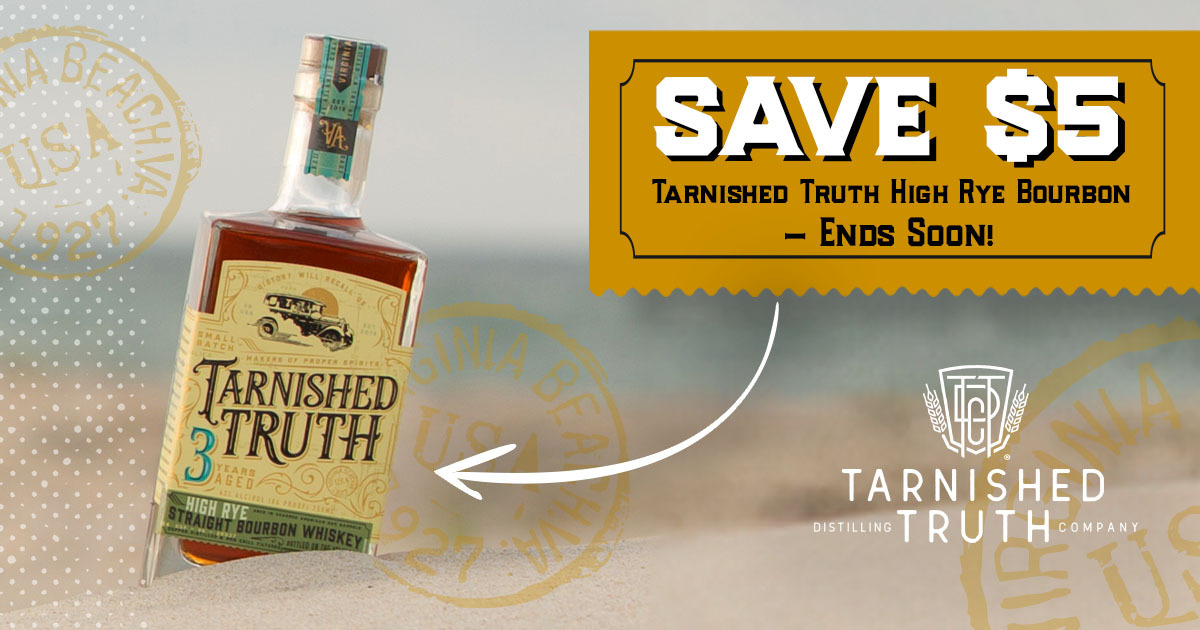 Tarnished_Truth's tweet photo. April has flown by, and so has your chance to save $5 on our #HighRye Straight Bourbon Whiskey. Perfect for sipping or in your favorite cocktail, make sure to claim your discount before it's too late.
Shop the savings at your local VA ABC store or our distillery retail shop. https://t.co/swR90yt1Wr