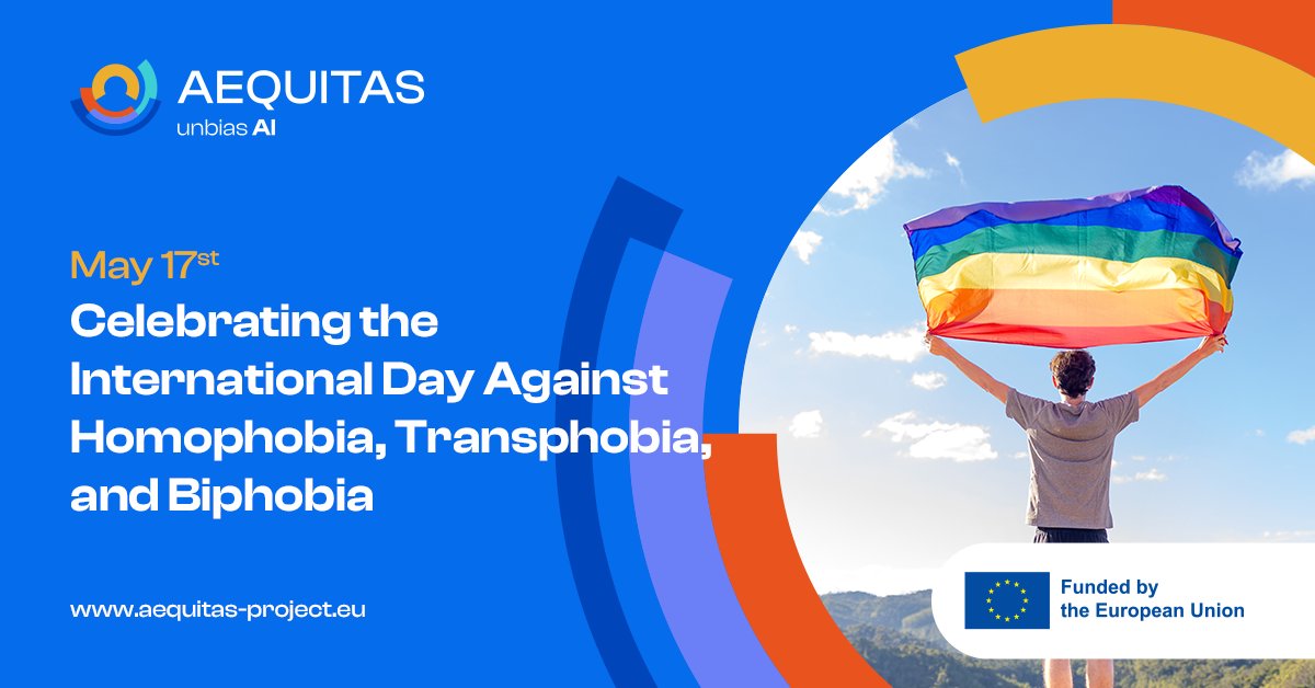 Today, on the International Day Against Homophobia, Transphobia, and Biphobia, we reaffirm our commitment to using #AI to fight these forms of #discrimination. 🌈

Cheers to a more fair and equal society!