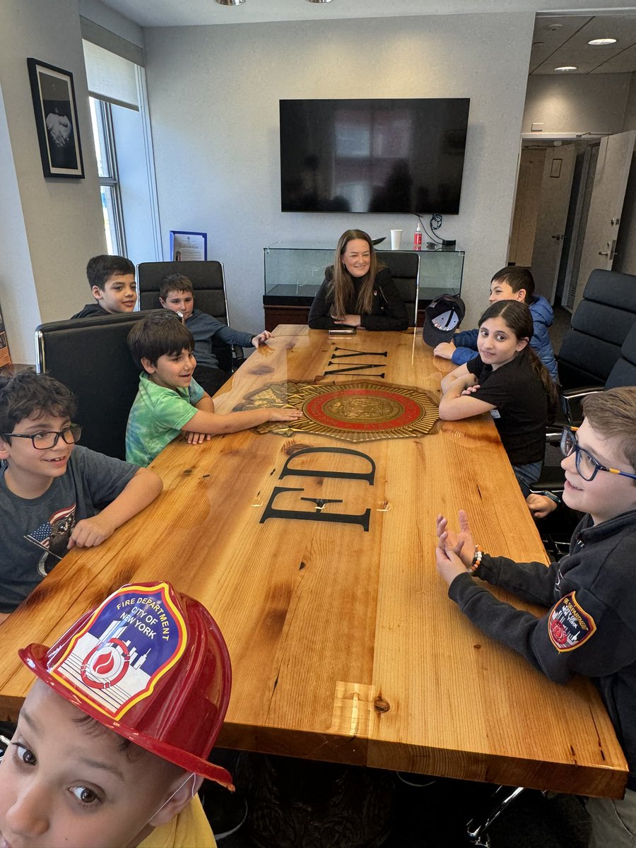 My toughest audience to date! Take Your Child to Work Day is always a big hit at #FDNY Headquarters. It’s wonderful to see how proud these children are that their mom or dad works for the FDNY. I hope many are inspired to follow in their footsteps.