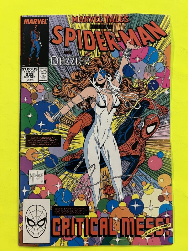Marvel Tales #232 Dazzler  Todd McFarlane Cover 1989  ebay.com/itm/Marvel-Tal…  #ad  🕷️