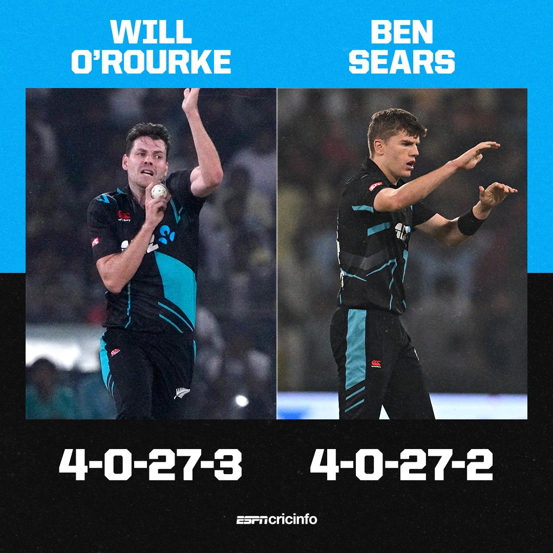 New Zealand's next generation of quicks stand out in a tight win 🔥 es.pn/PAKvNZ24-T204 | #PAKvNZ