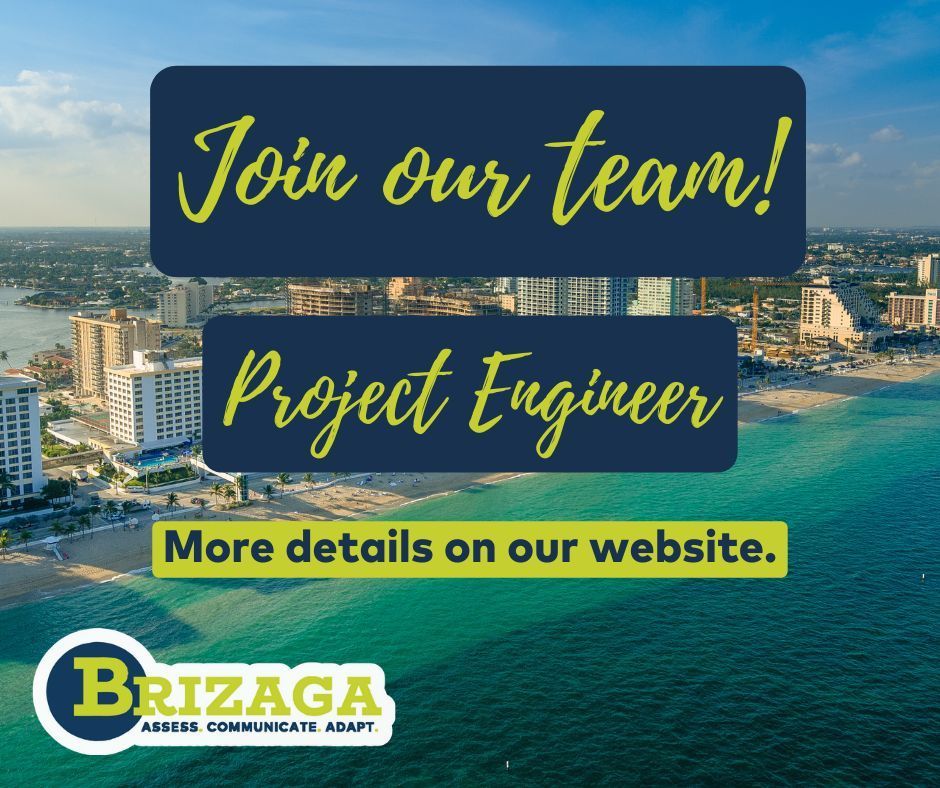 We are hiring!  Brizaga is searching for an innovative and proactive team player to join our team, leading the charge in the climate change and flood resilience field. 

Check out our website for more information. 
buff.ly/3HkFp1V