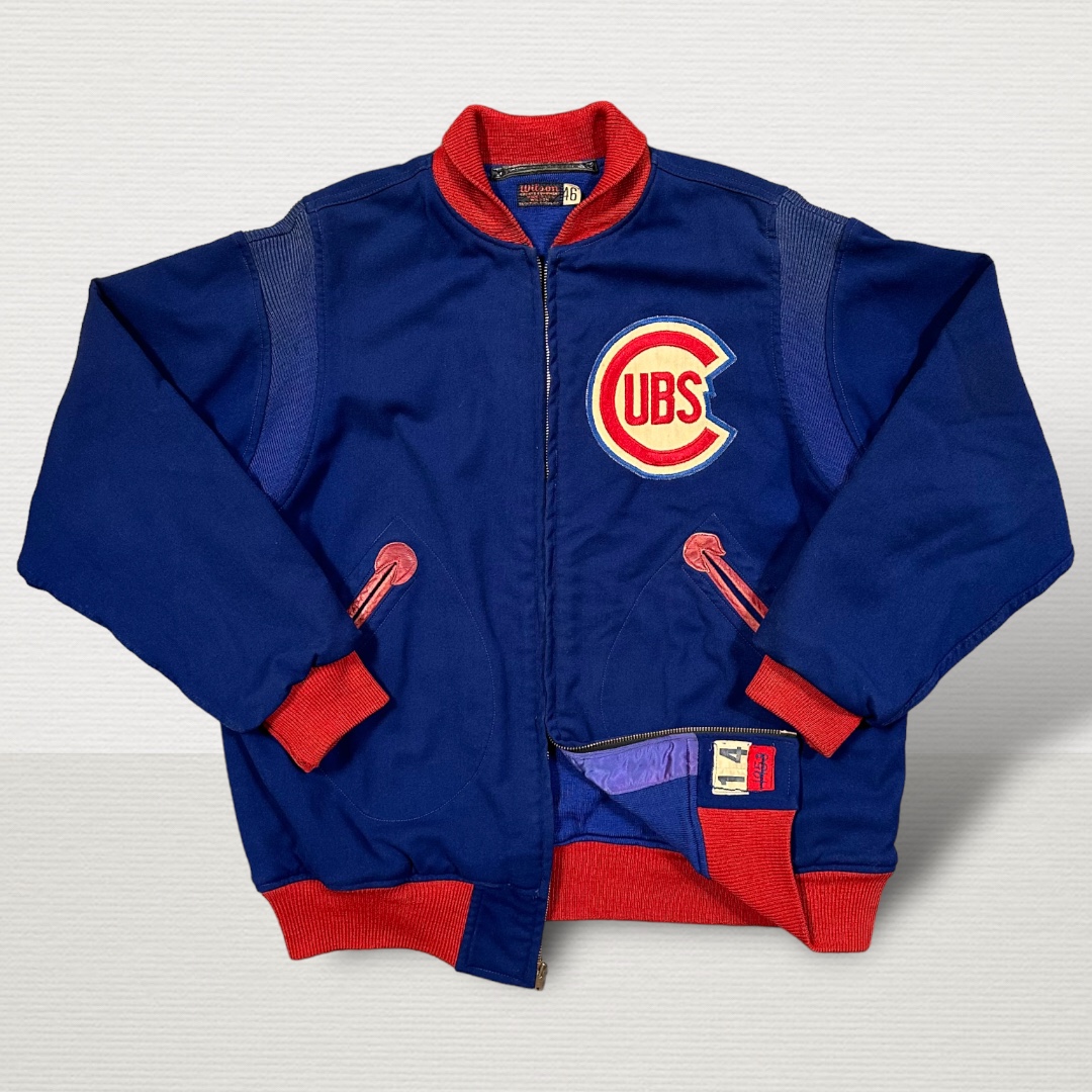 GF_Auctions's tweet photo. Incredible 1953 Ernie Banks Chicago Cubs Rookie Dugout Jacket (Fantastic Condition) π #JustConsigned https://t.co/HLtOhVJwnl