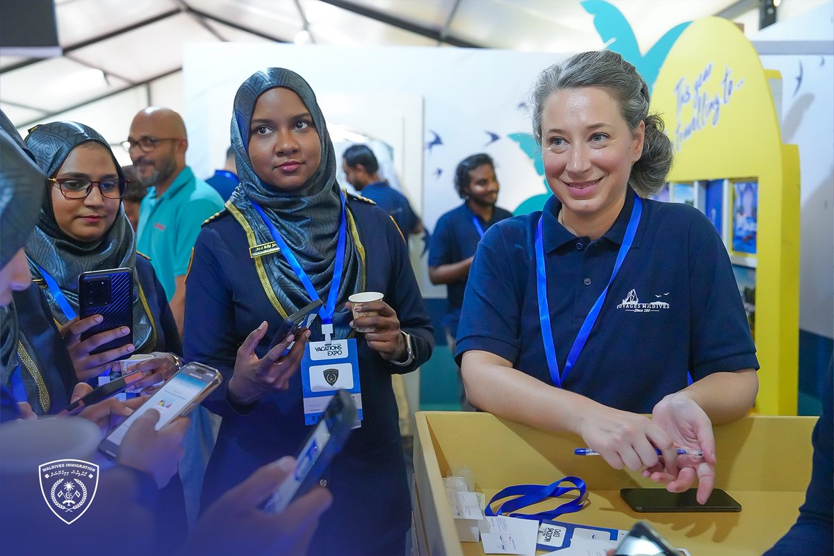 The 'Vacations Expo 2024' has kicked off and we are here to assist you with any immigration-related  services.

#vacationsexpo #maldives #highriseevents #highrise #visitvacations2024 #maldivesimmigration