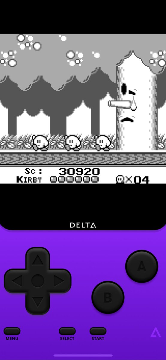 MiniConsoleMan's tweet image. Messing around with this Delta emulator for iOS has been fun. Perfect for RPG’s or simple platformers.