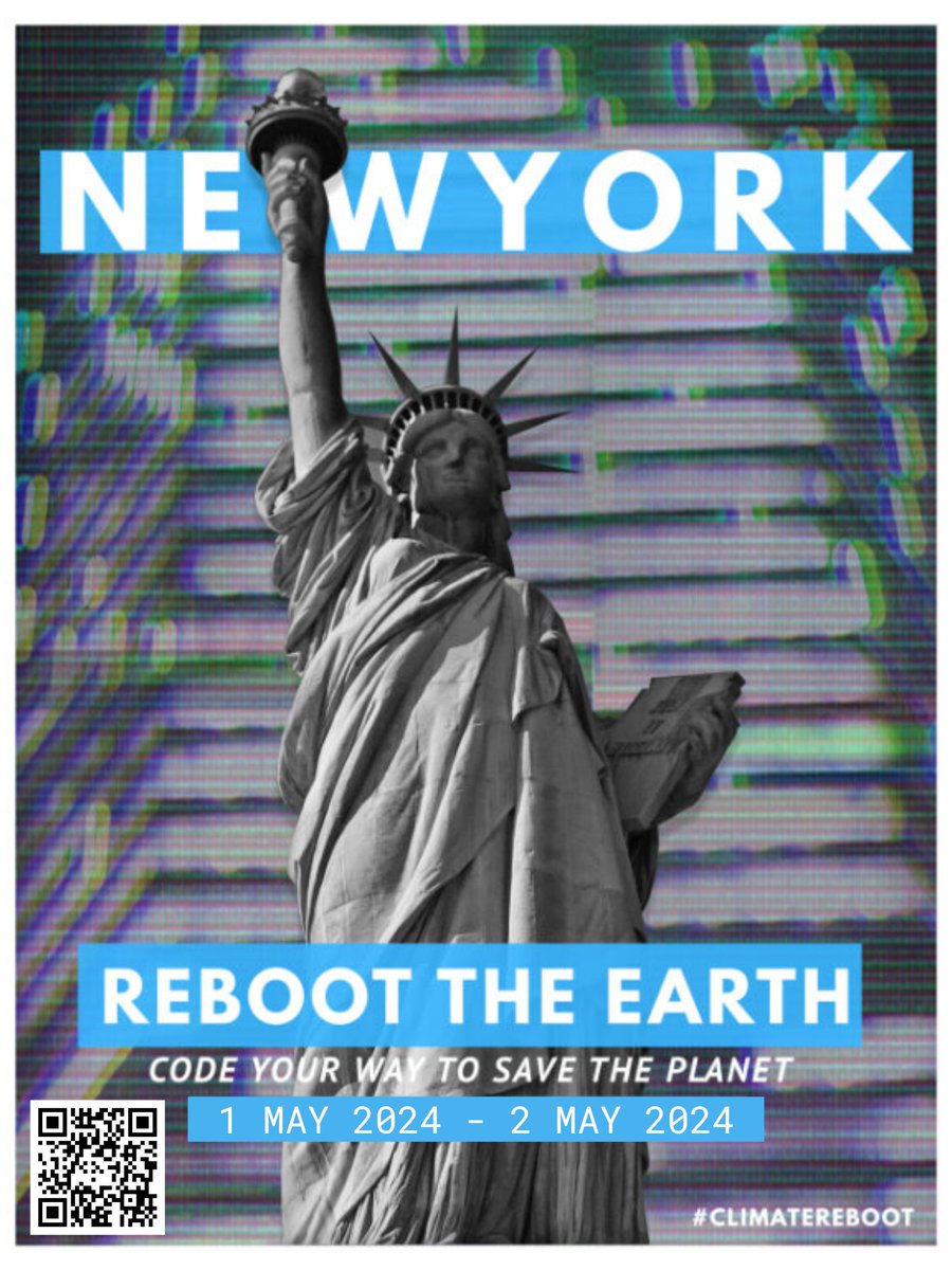 Passionate about climate action?🌿Join us at #RebootTheEarth in NYC, where we're harnessing technology for sustainability! Join @UN_OICT, @UNYouthAffairs, @FAO, @DPGAlliance and @Salesforce to innovate for a better, more sustainable world! unite.un.org/reboot