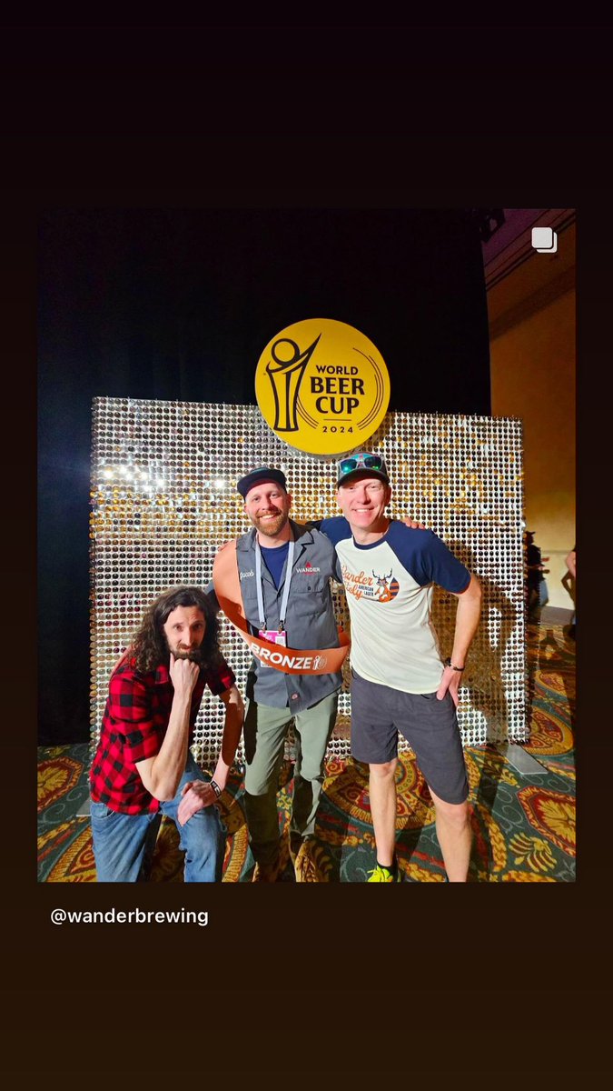 Incredibly honored that Wander Litely won Bronze at the World Beer Cup yesterday! So proud of our brewing team and their hard work and dedication! Awesome way to celebrate 10 years of Wander!

#wanderbrewing #bellingham #wabeer