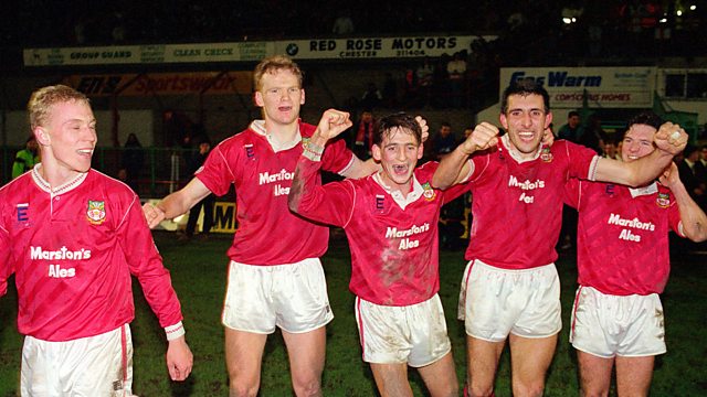@Wrexham_AFC beat @arsenal in the 1992 FA Cup