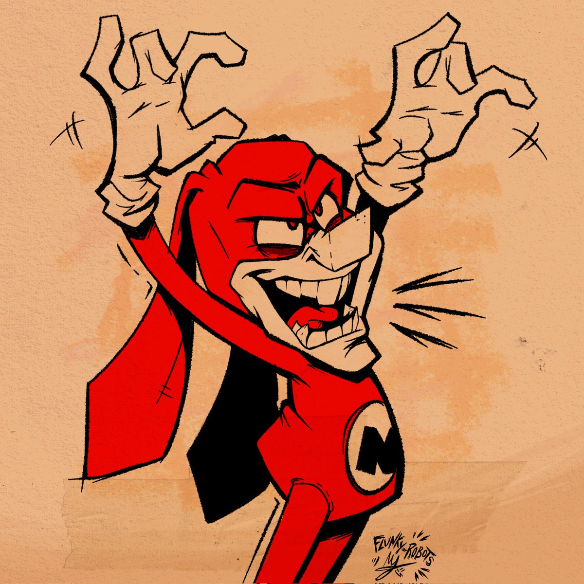 Flunky_Robots's tweet photo. NOID JUMP SCARE AUAAAAAA https://t.co/Sq8BNjMd0M
