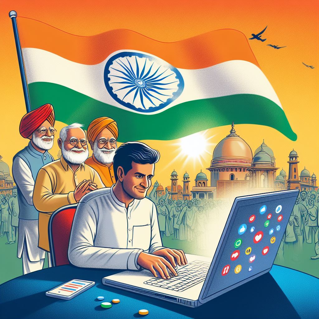 📊 Statistics Show: Over 300 million Facebook users and 240 million WhatsApp users in India. The power of social media in shaping opinions is undeniable.

 #DigitalDemocracy #IndiaElections2024 #socialmedia #yourvotematters