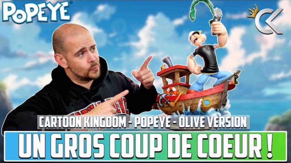 GROS COUP DE COEUR !  Popeye Cartoon Kingdom Olive Version
youtu.be/-ZRzzAmvSJ0