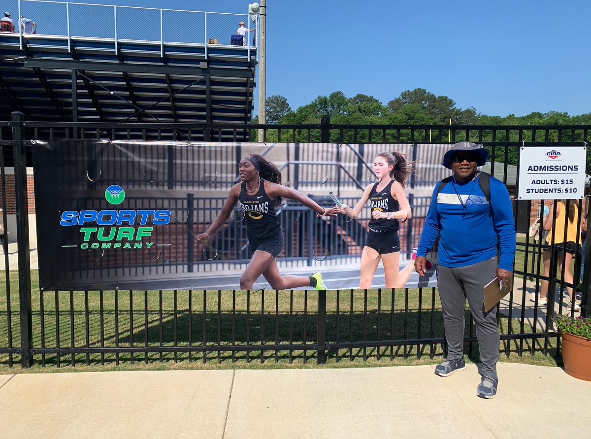 Sports Turf is honored to be on site and provide lunch for the coaches at the 2024 GIAA State Championship Track Meet at Brookstone School. The Cougars' stadium was renovated by Sports Turf back in 2022.