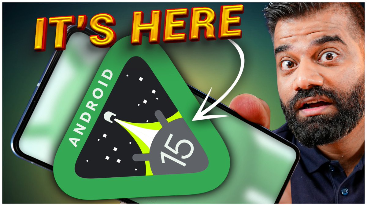 Android 15 Is Here - First Look & Features🔥🔥🔥youtu.be/5zNyMvqMLbI via @YouTubeIndia