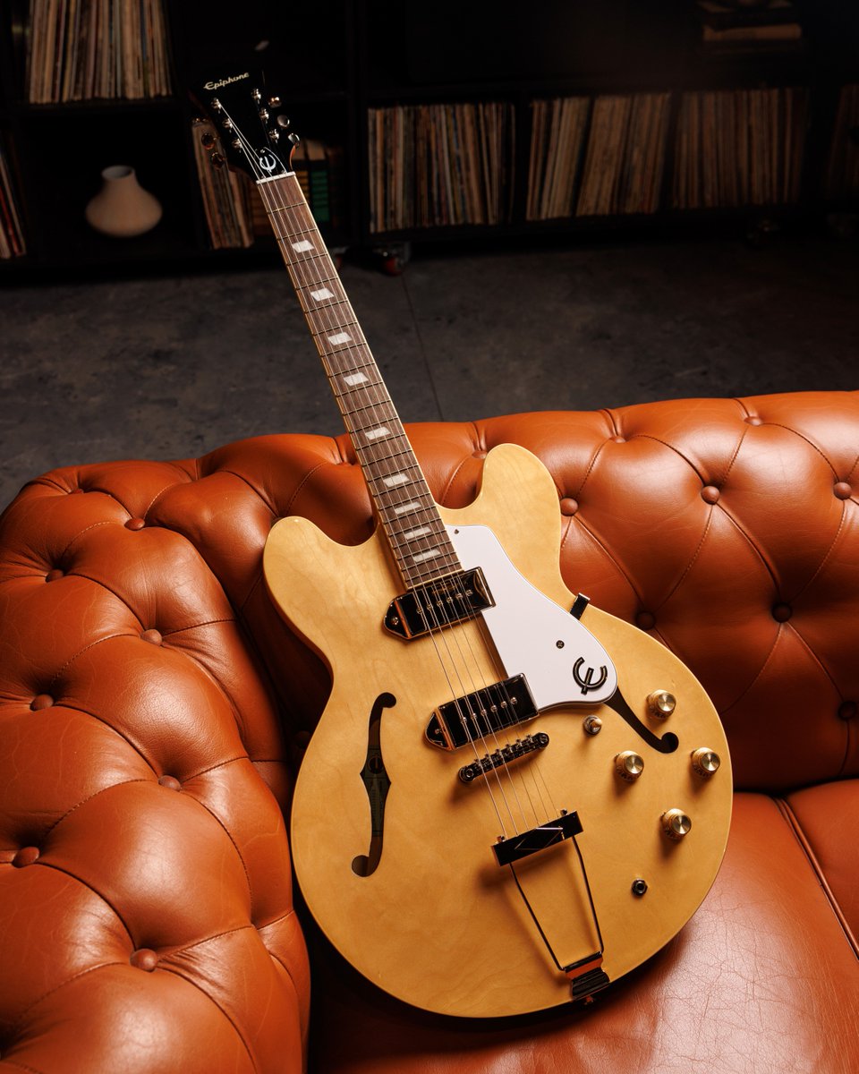 What's your favorite song to play on a Casino? Learn why it is our best-selling archtop and a rock ‘n’ roll standard HERE: ow.ly/pcN450Rlybp #epiphone #foreverystage #casino