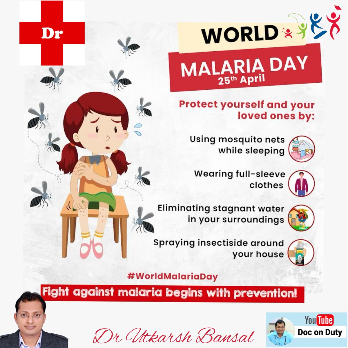 #DrUtkarshBansal #OmChildCareAndVaccinationClinic #DocOnDuty #Pediatrician #ChildDoctor #BabyDoctor #InfantDoctor #TeenDoctor #Health #ChildHealth #ChildCare #HealthTips #ReadTheLabels #ParentalAwareness #𝐖𝐎𝐑𝐋𝐃𝐌𝐀𝐋𝐀𝐑𝐈𝐀𝐃𝐀𝐘 
#MalariaDay #EndMalaria #MalariaFreeWorld