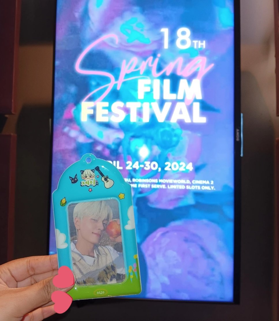 jjongderwall's tweet photo. — spring film festival with my film buddy, jongseong https://t.co/CgYDVp3waJ