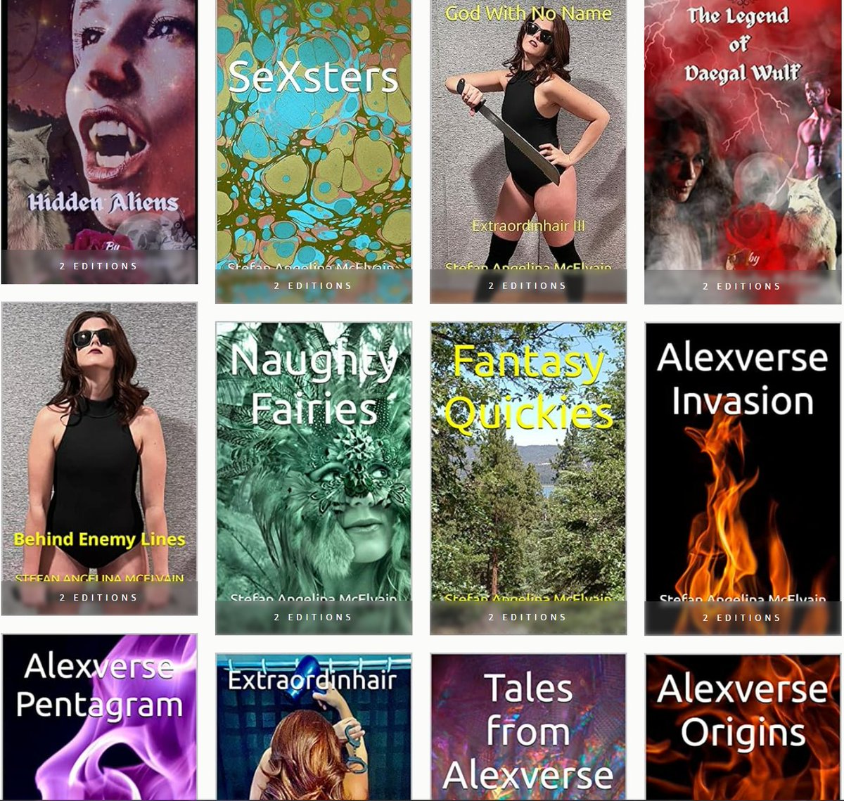 18+ sexy erotic blends of #paranormalromance #sciencefiction & #fantasy Steamy quickies, full-length stories & exciting series Expect the unexpected as anything can & does happen! amazon.com/stores/Stefan-… Enjoy #wolfpackauthors #BooksWortheading #KindleUnlimited free #folloback