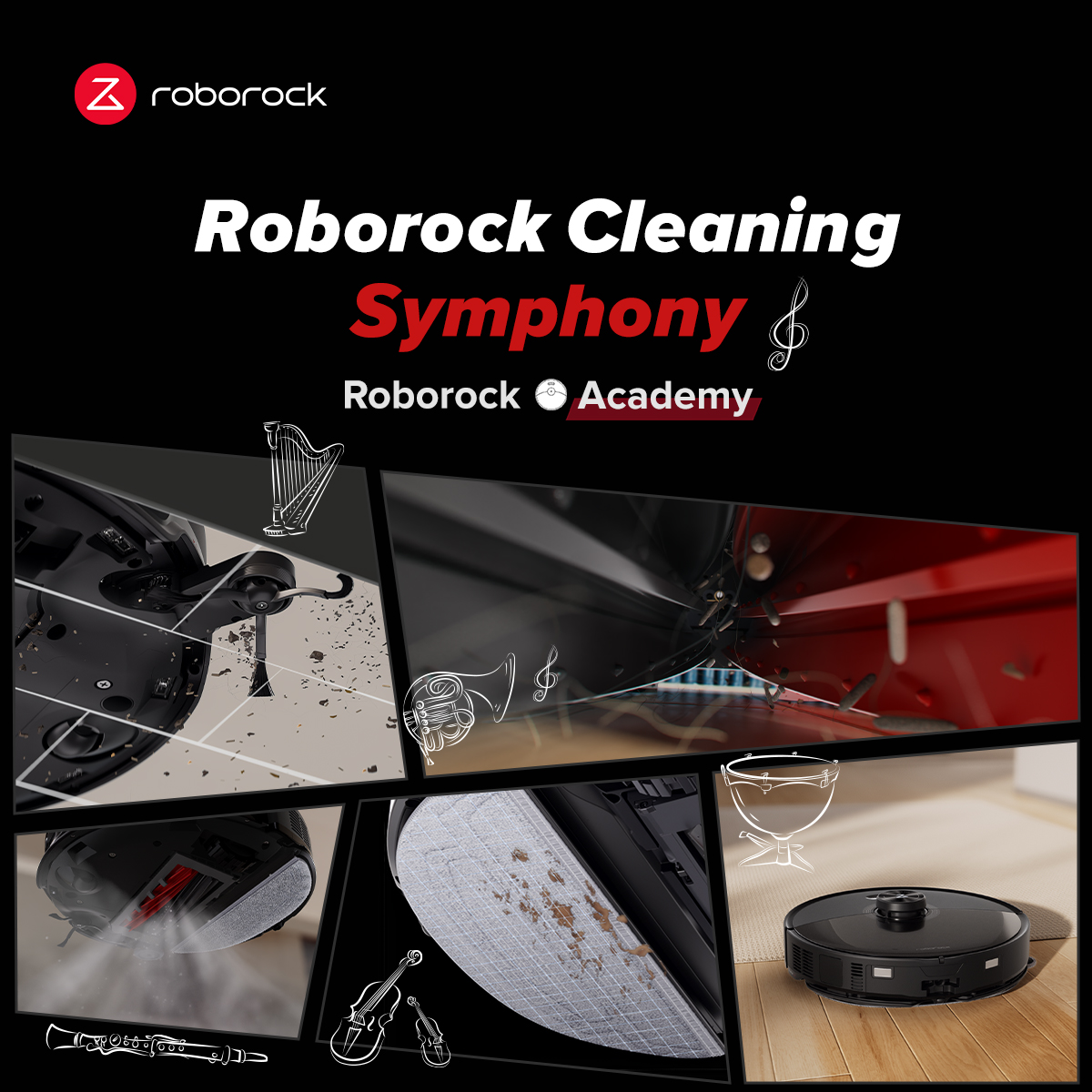 🎹 Prepare to witness the perfect harmony of home cleaning with Roborock Academy Episode 02 - A Symphony in Your House! 🎵 Join us as we explore how the S8 MaxV Ultra orchestrates a seamless blend of power, precision, and intelligence to create a symphony of cleanliness.#Roborock