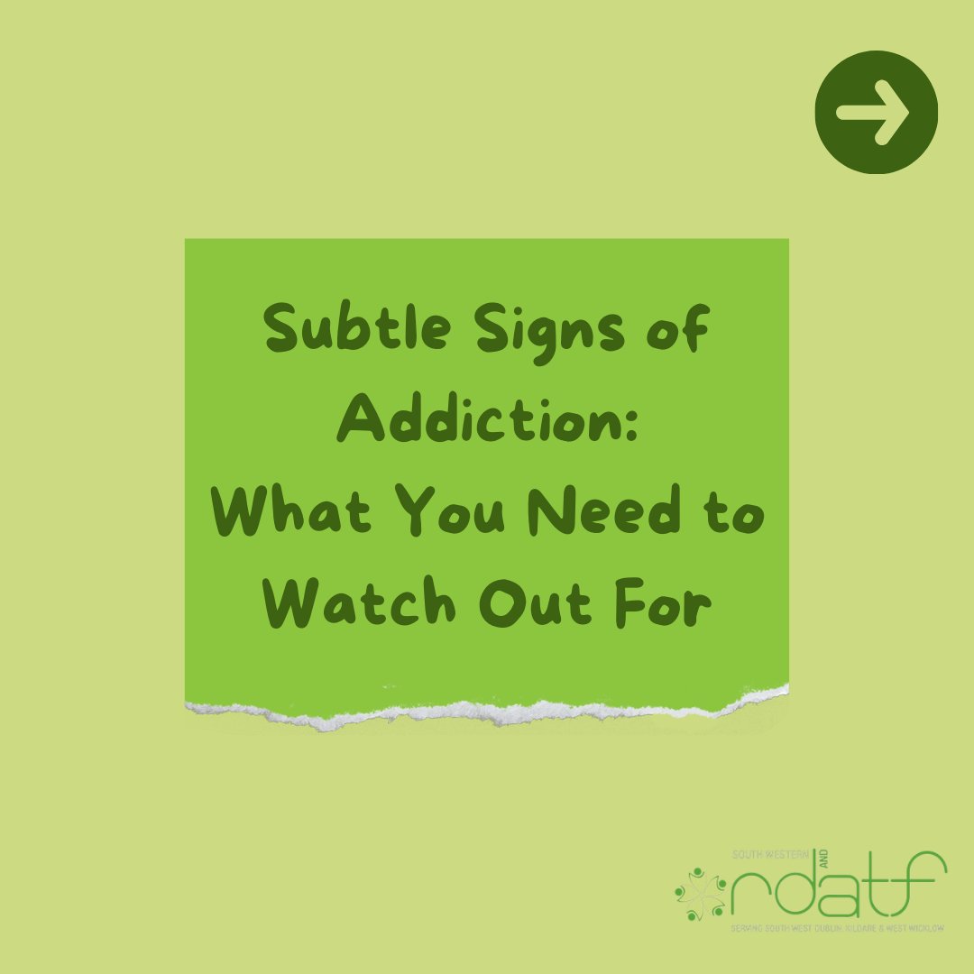 Spotting signs of addiction early is crucial for intervention and support.

In this thread, we take a look at some key signs to watch out for. Whether it be for yourself or someone you care about, recognising these signs could be a lifesaver. #AddictionAwareness #SWRDATF (1/7)