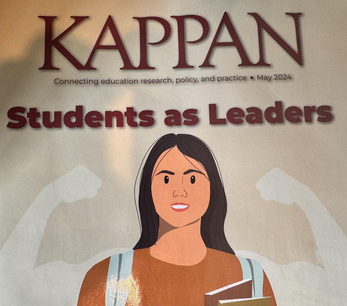 Got my May magazine in the mail today! Love that students and their voice are front and center! #kappanmag @pdkintl @EducatorsRising