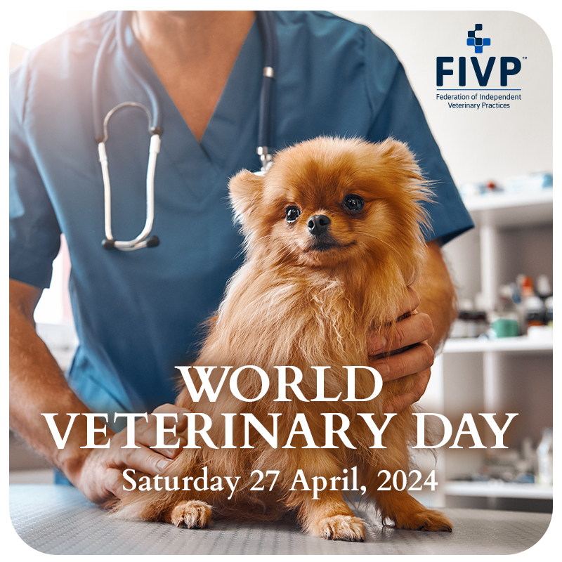 Happy World Veterinary Day! We'd like to thank all the veterinary teams working hard in independent practices across the UK. It's been a challenging year, and we appreciate all the caring and life-saving work that you do. #WorldVeterinaryDay #independentpractice #veterinary