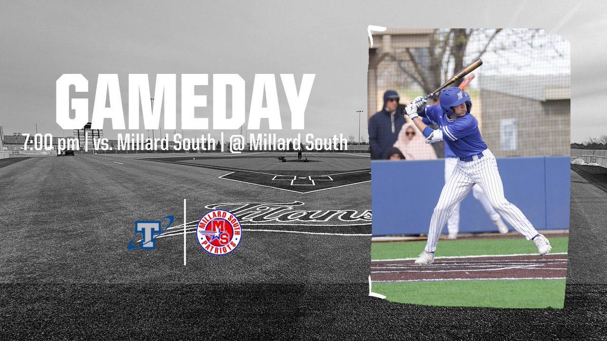 PLSTitansBB's tweet photo. 🚨Gameday🚨
🆚Millard South
📍Millard South
⏰7pm
🖥️GameChanger https://t.co/2yjTylVs9j