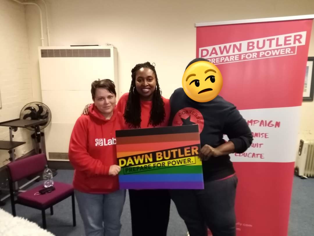@DawnButlerBrent I want you to understand I'm writing this with respect because I've previously rated your advocacy but you as a straight woman used lesbian visibility week debate to make a point about trans ppl & trans inclusive feminism. Why?

Will you use TDoV to speak up for Lesbians?
