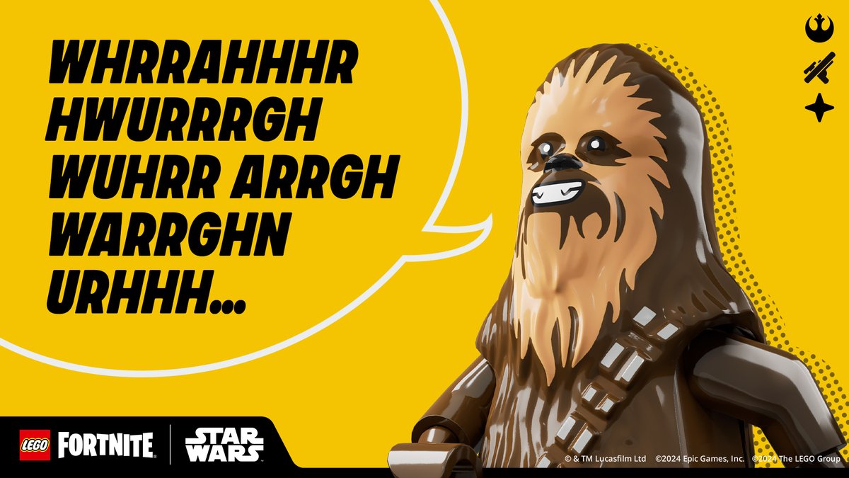 You tell em' Chewie 5.3.24