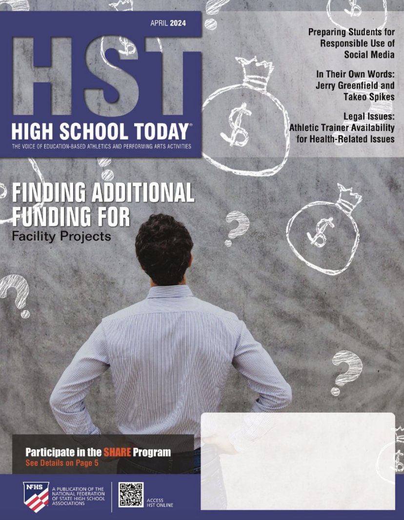 April High School Today @NFHS_Org - Now Available! The Voice of Education-based Athletics and Performing Arts Activities. bit.ly/4daQKmx