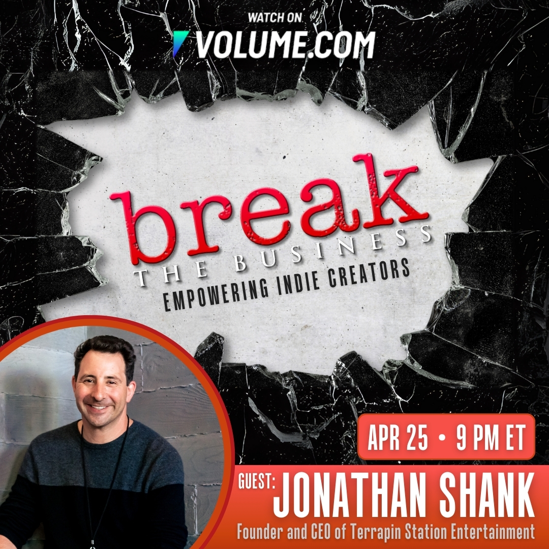 On tonight's episode of @TheBTBpodcast on @GetOnVolume, host Ryan Kairalla sits down with Founder and CEO of Terrapin Station Entertainment, Jonathan Shank, for a chat about the industry. Free RSVP here: bit.ly/BTB424