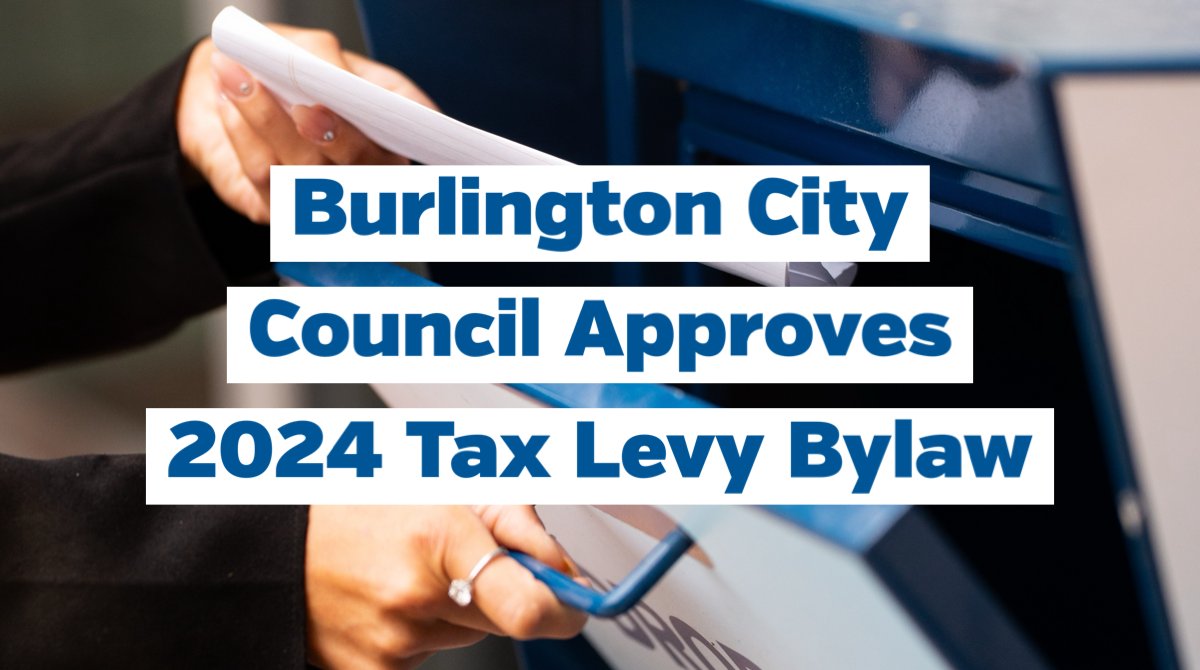 The 2024 Tax Levy Bylaw has been approved. The City needs Council approval of this bylaw every year to set its tax rates. ⤵️ #BurlON