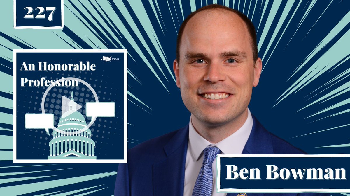 #NewDEALer @ORHouseDems Leader @BenBowman might only be in his first term in the legislature, but his public service career spans decades. Tune in to #AnHonorableProfession hear about his path from student government to school board to the state house.
youtube.com/playlist?list=…