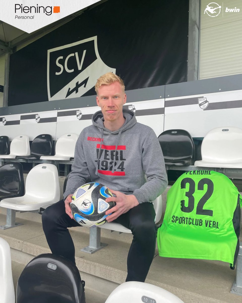 Fabian Pekruhl verlängert seinen auslaufenden Vertrag bei unserem Sportclub! Wir freuen uns, dass Fabi uns auch in der kommenden Saison zur Verfügung steht. Herzlichen Glückwunsch, Fabi! #scverl #3liga #zeigtsuns #fu3ball #transfer