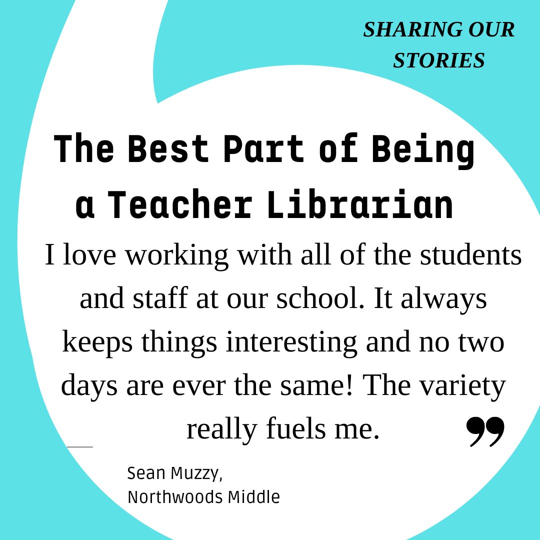 THE BEST PART!  #LetsGoTLs #TeacherLibrarians #SharingOurStories #CCSDLibraries forALL @CCSDConnects @SCASLnet