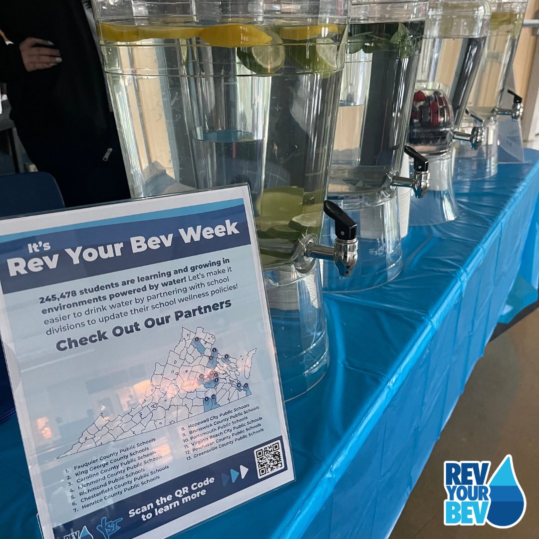 #RevYourBevWeek is taking Virginia's school scene by storm! 👏 🌊 Hopewell High School is calling for more school divisions to join @HopewellSchools as a partner of @revyourbev. #RevYourBev #YStreetMovement @healthyyouthva